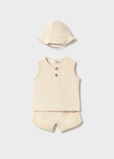 Tank Set and Hat - Chickpea