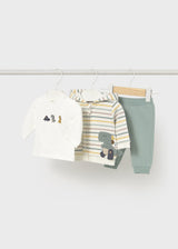Tracksuit Set - Sage Dino