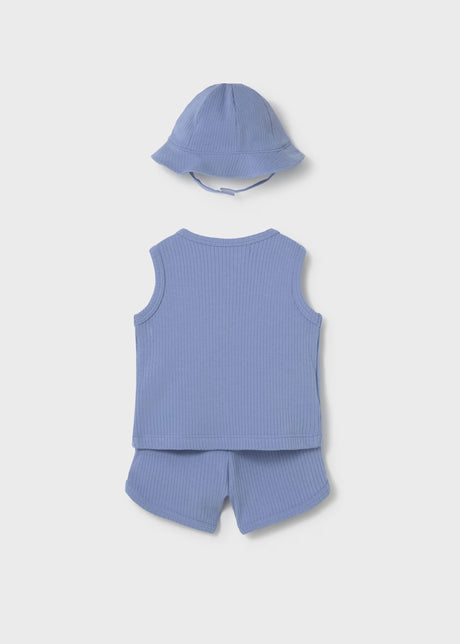 Tank Set and Hat - Boat Blue