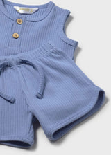 Tank Set and Hat - Boat Blue