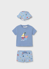 Swim Set and Hat - Boat