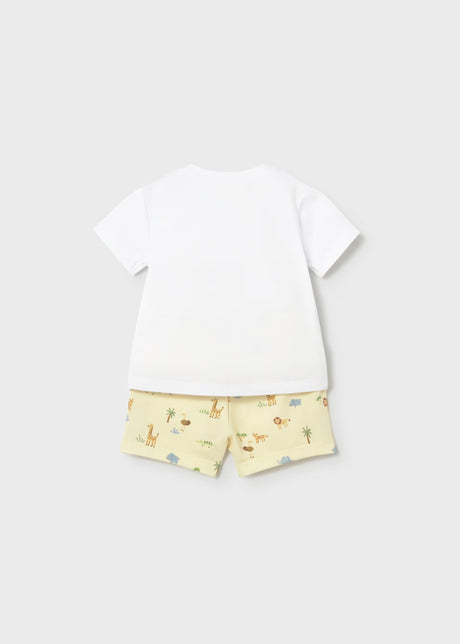 Short Sleeve Tee and Shorts - Safari