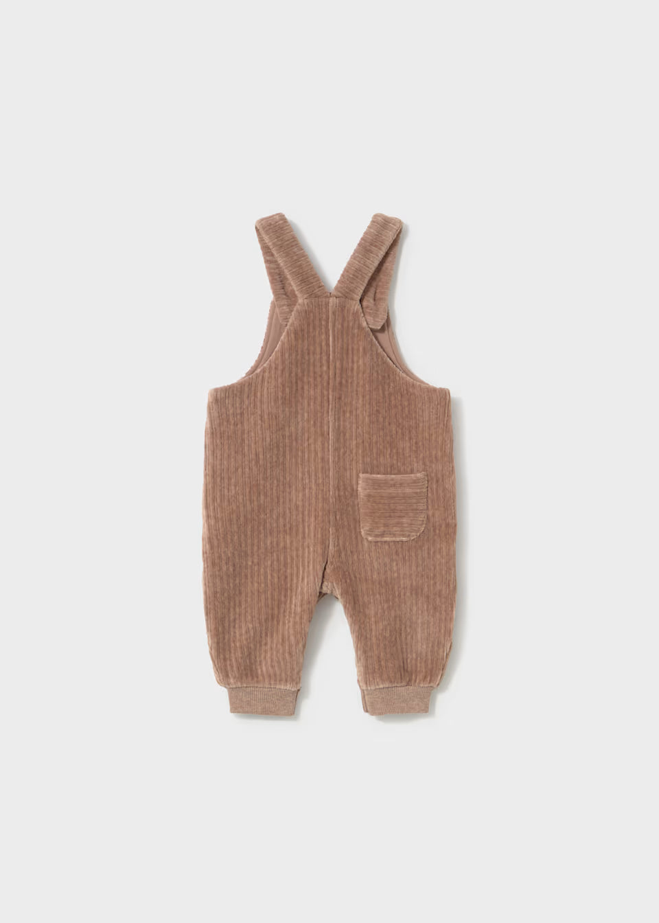 Soft Cord Overalls - Truffle