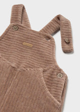 Soft Cord Overalls - Truffle