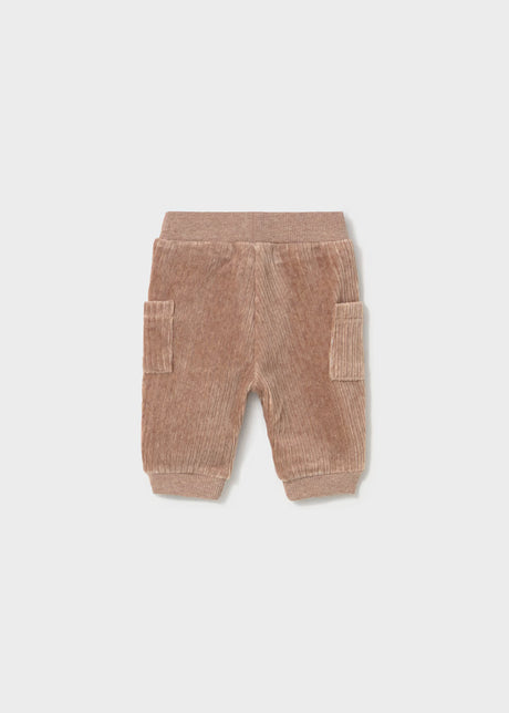 Soft Cord Cargo Pants - Truffle