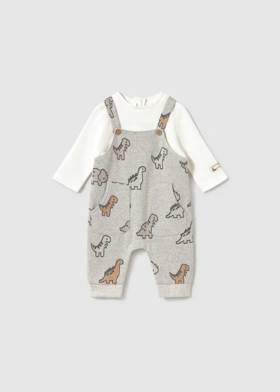 Overall Romper - Dino