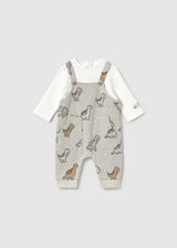 Overall Romper - Dino