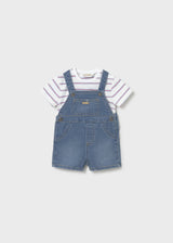 Dungarees and Tee - Denim