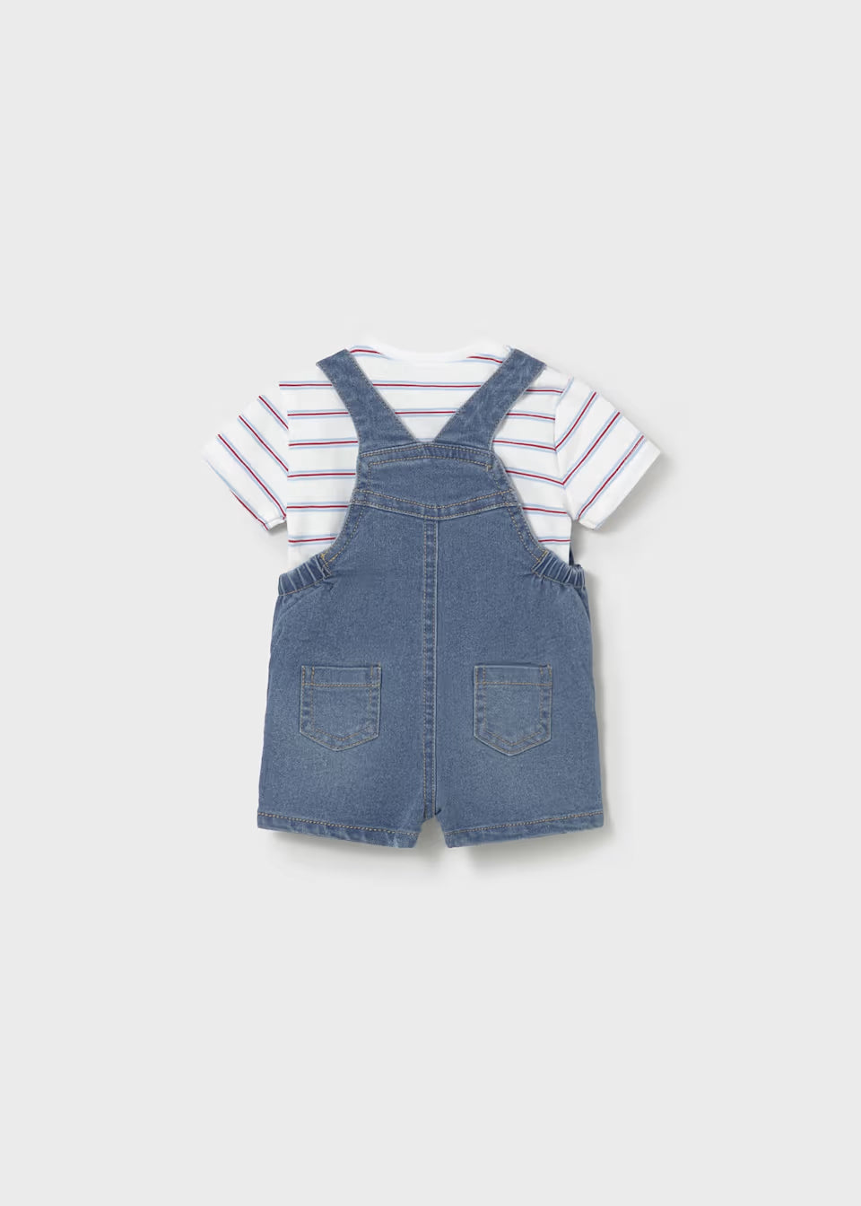 Dungarees and Tee - Denim