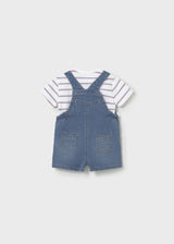 Dungarees and Tee - Denim
