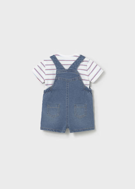 Dungarees and Tee - Denim