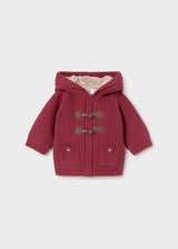 Lined Cardigan - Brick