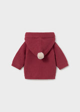 Lined Cardigan - Brick