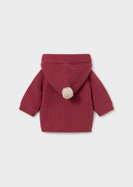 Lined Cardigan - Brick