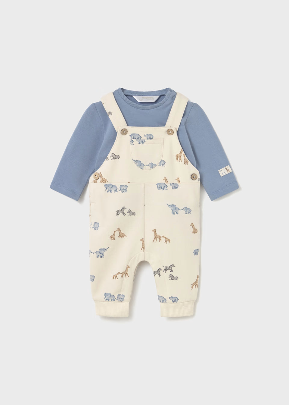 Dungarees and Tee - Safari