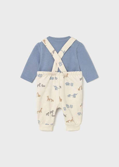 Dungarees and Tee - Safari