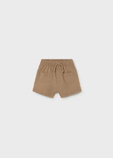 Knit Pocket Shorts - Caramel