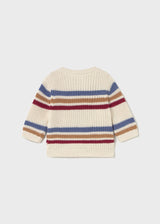 Knit Sweater - Primary Stripe