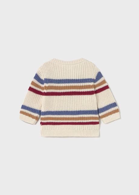 Knit Sweater - Primary Stripe
