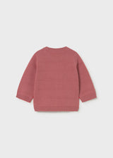 Knit Stripe Sweater - Terracotta
