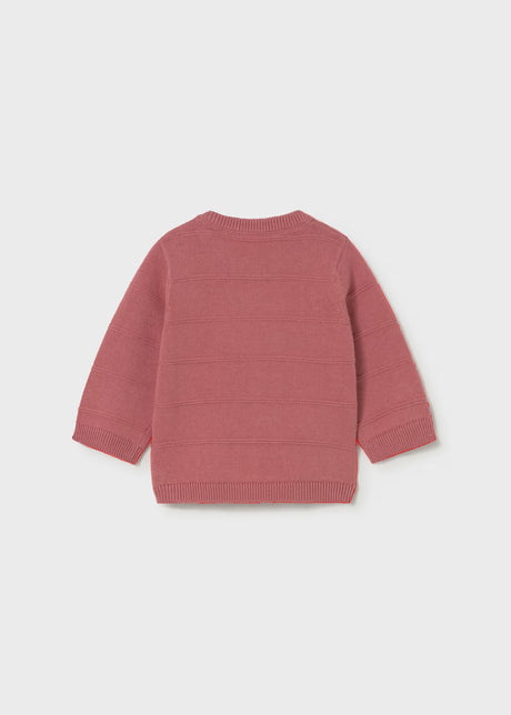Knit Stripe Sweater - Terracotta