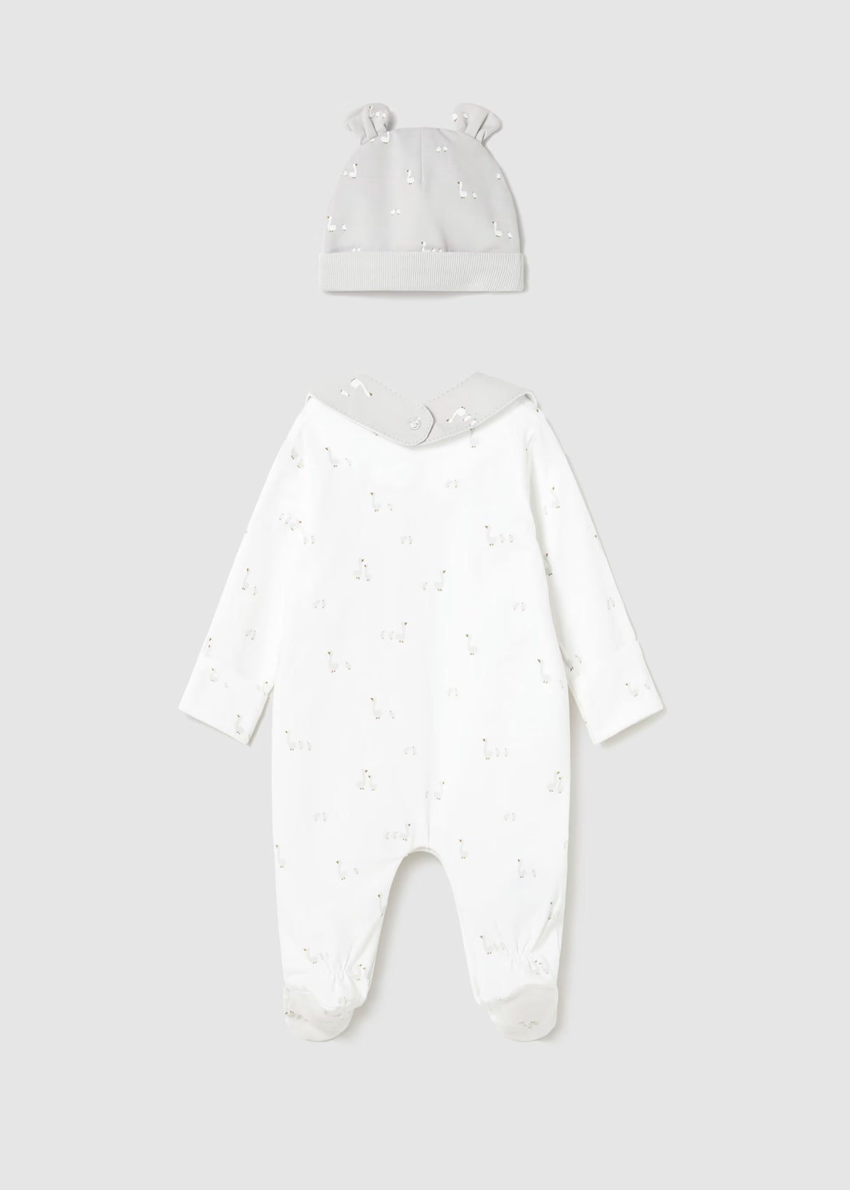 Kimono Footie Set - Goose
