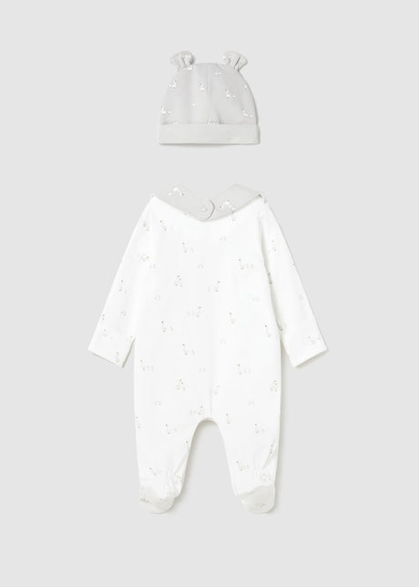 Kimono Footie Set - Goose