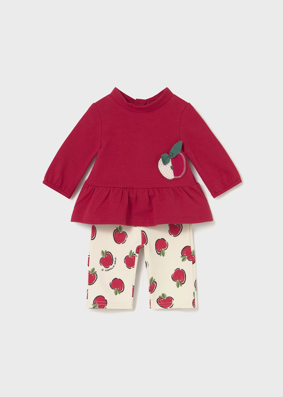 Pullover and Leggings - Apple