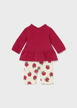 Pullover and Leggings - Apple