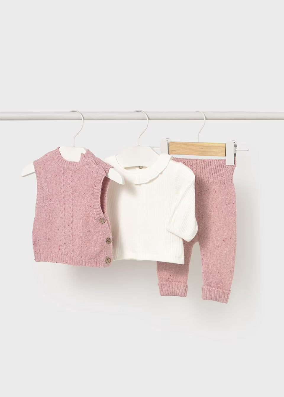 Sweater Vest Outfit - Heather Orchid