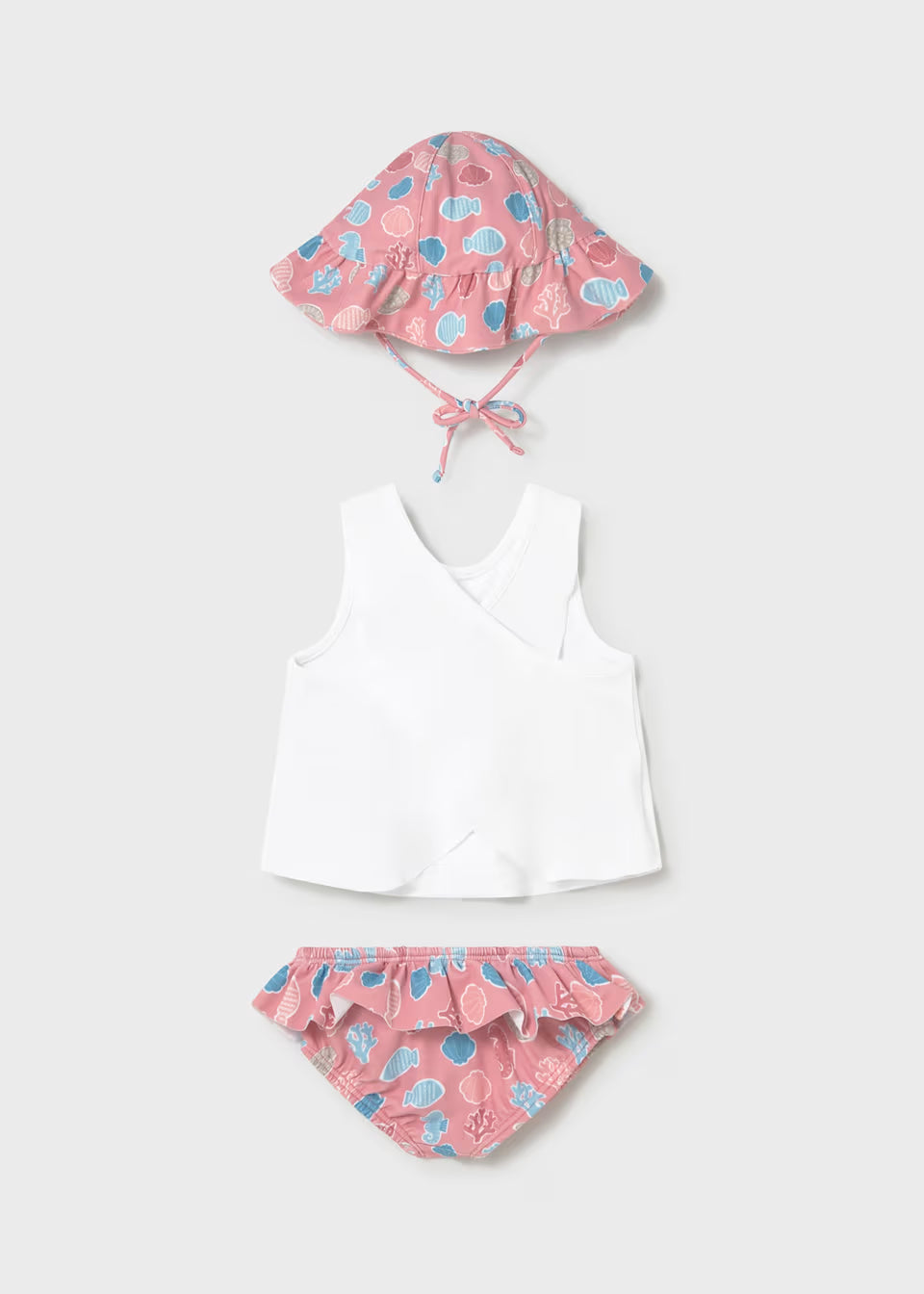 Swim Set and Hat - Terracotta