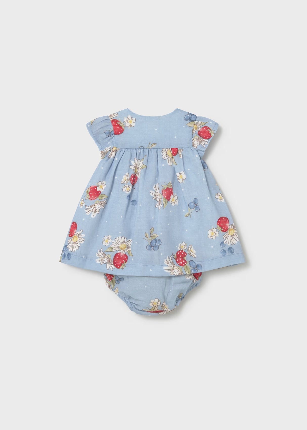 Smocked Dress - Strawberries