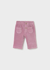 Soft Cord Pants - Grape