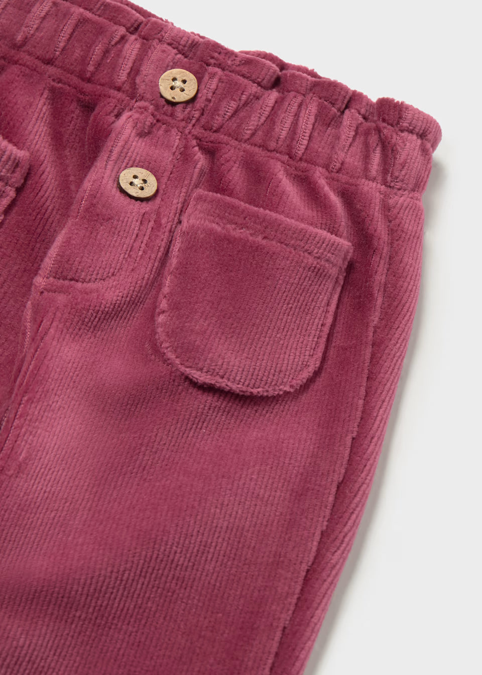 Soft Cord Pants - Red Currant