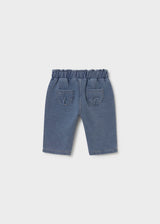 Tied Pull On Jeans - Medium Wash