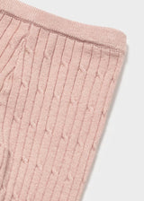 Sweater Knit Leggings - Rose