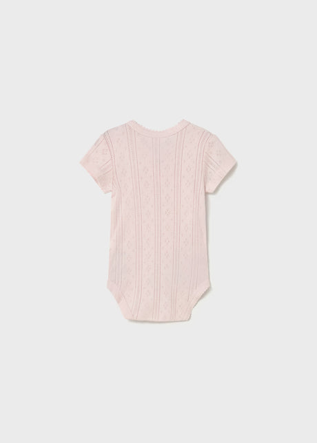 Pointelle Bodysuit - Baby Pink