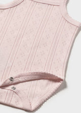 Pointelle Tank Bodysuit - Baby Pink