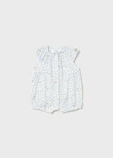 Shorty Romper - Lagoon Kitty