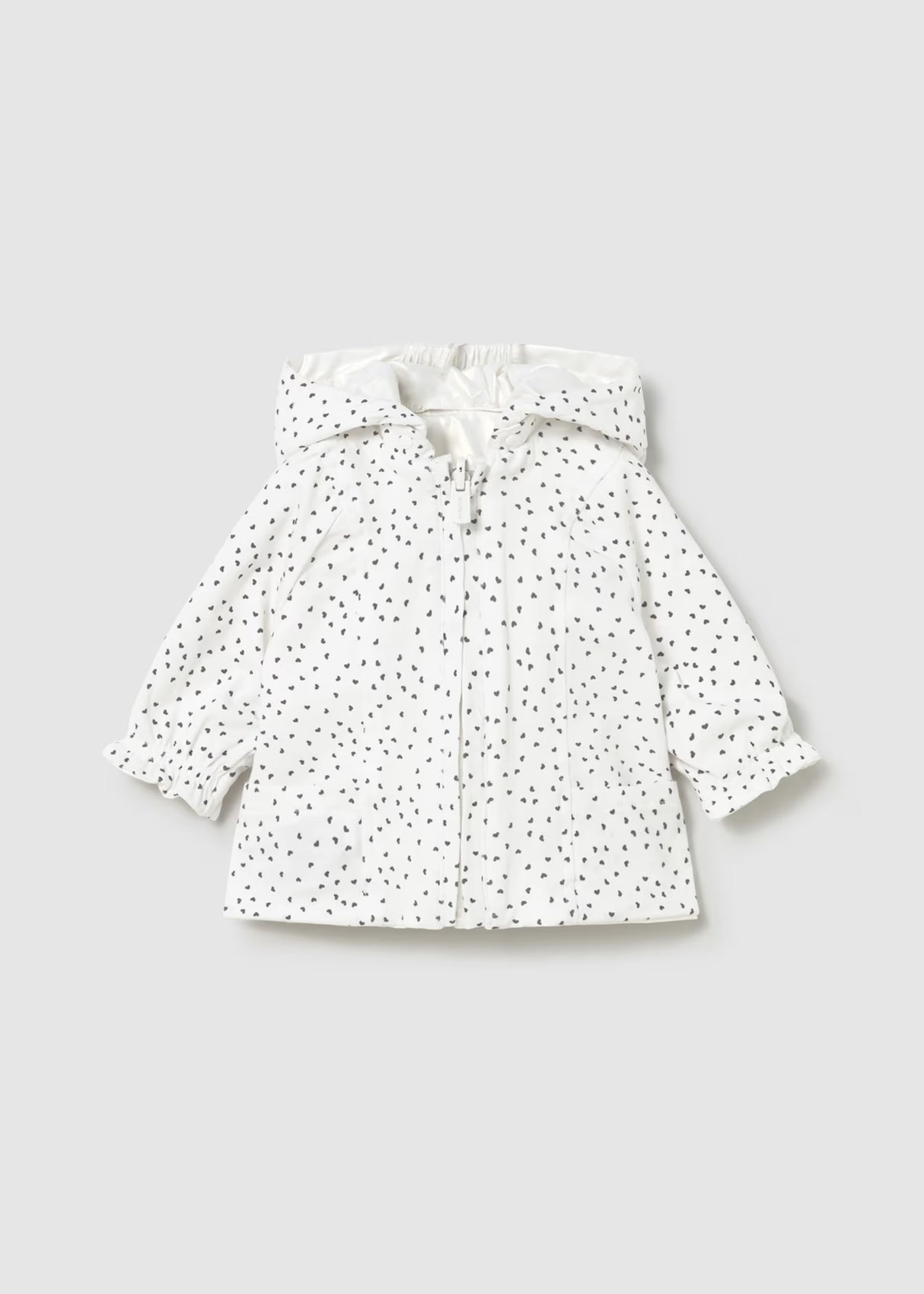Reversible Windbreaker - White