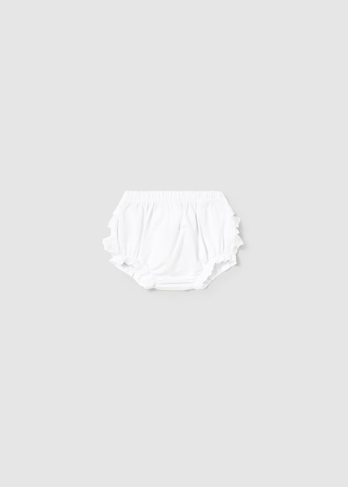 Ruffle Bloomers - White