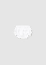 Ruffle Bloomers - White