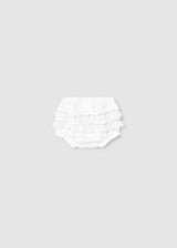 Ruffle Bloomers - White