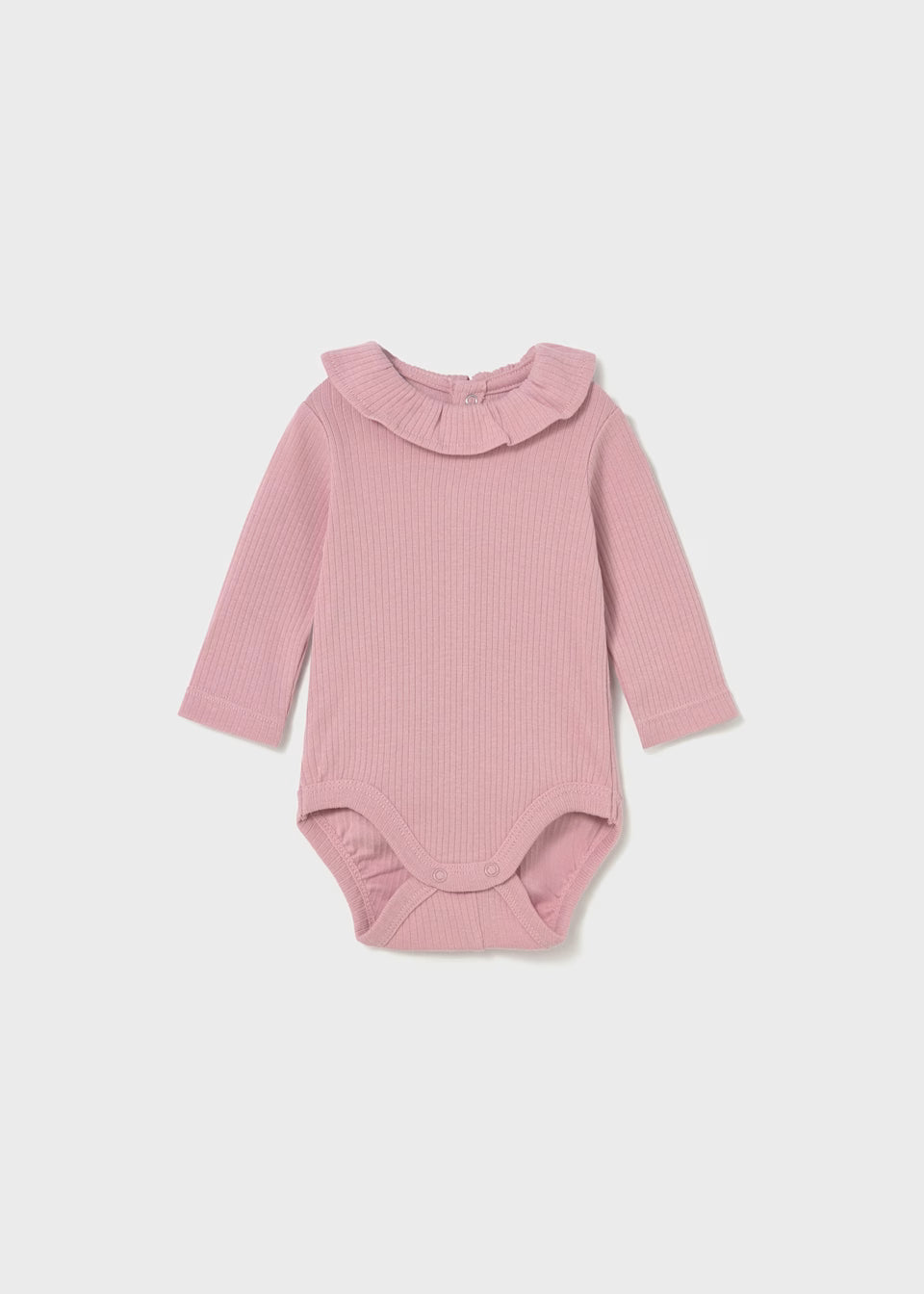 Ruffle Collar Bodysuit - Orchid