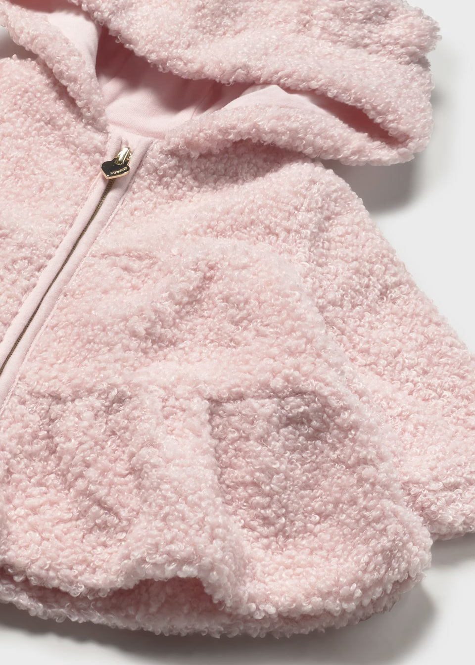 Cozy Hooded Jacket - Baby Rose