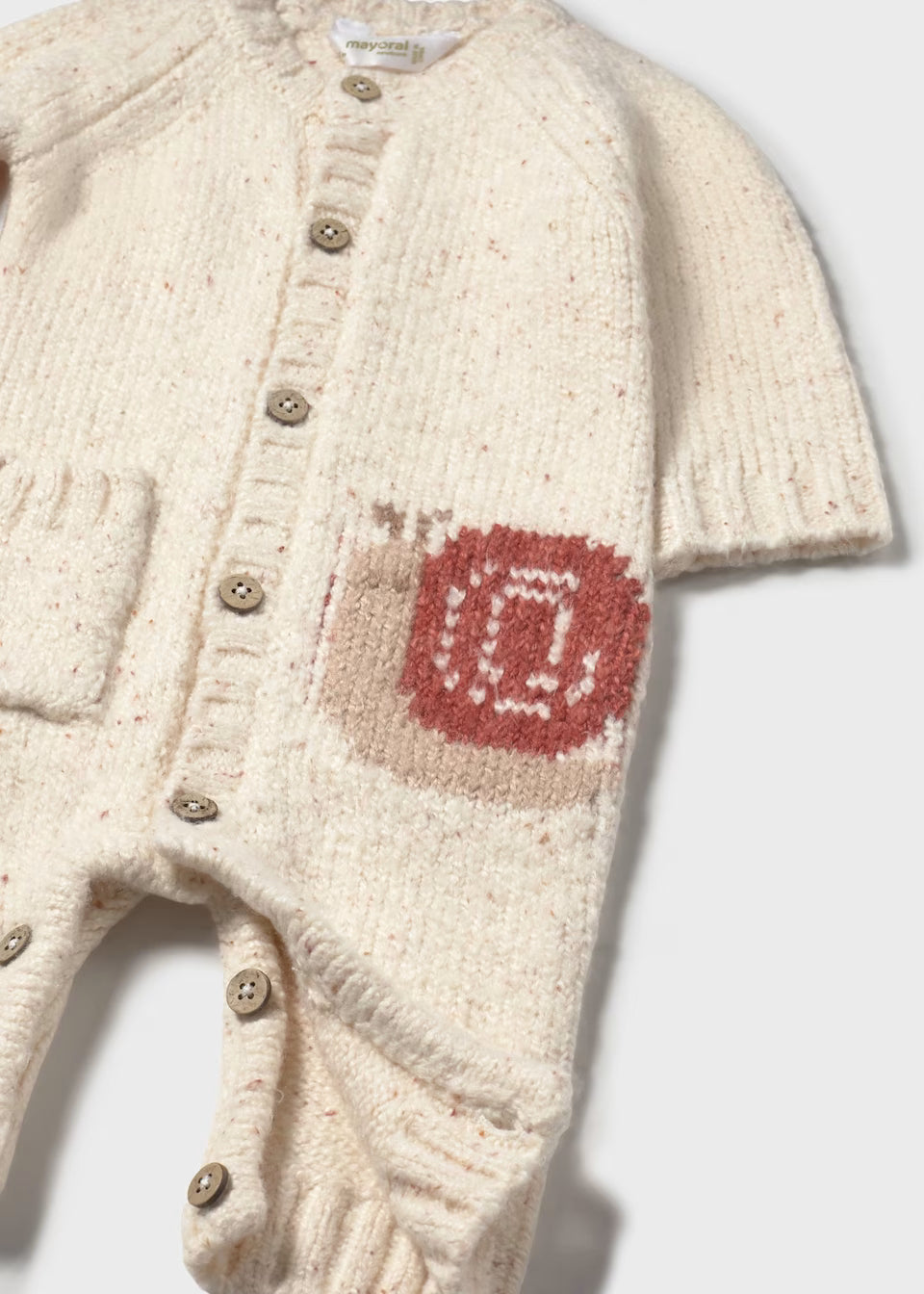 Knit Romper - Snail