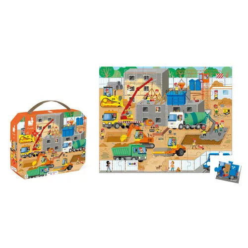 36 Pc Puzzle - Construction Site