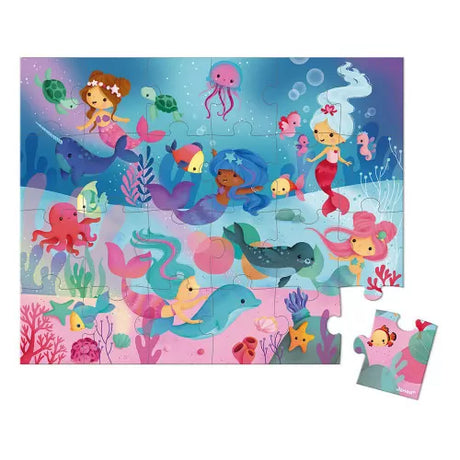 24 Pc Puzzle - Mermaids