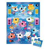 24 Pc Puzzle - Unicorns Rock Concert