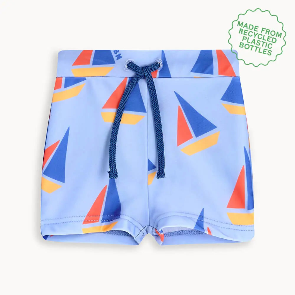 Reef Swim Shorts - Sailboat